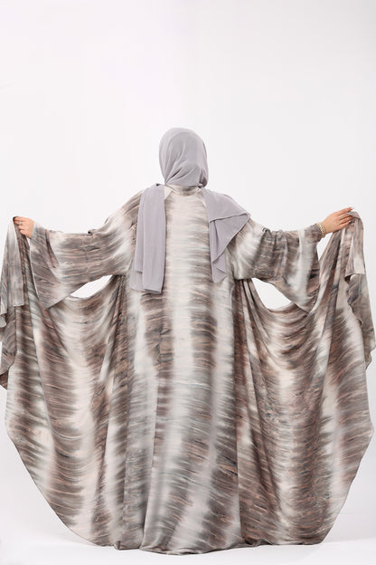 عباية دبل كلوش امواج