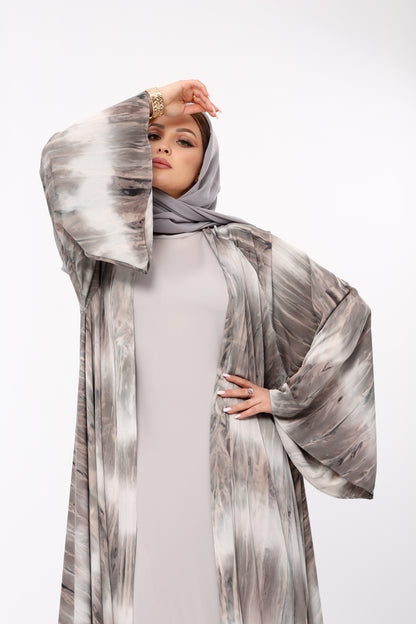 عباية دبل كلوش امواج