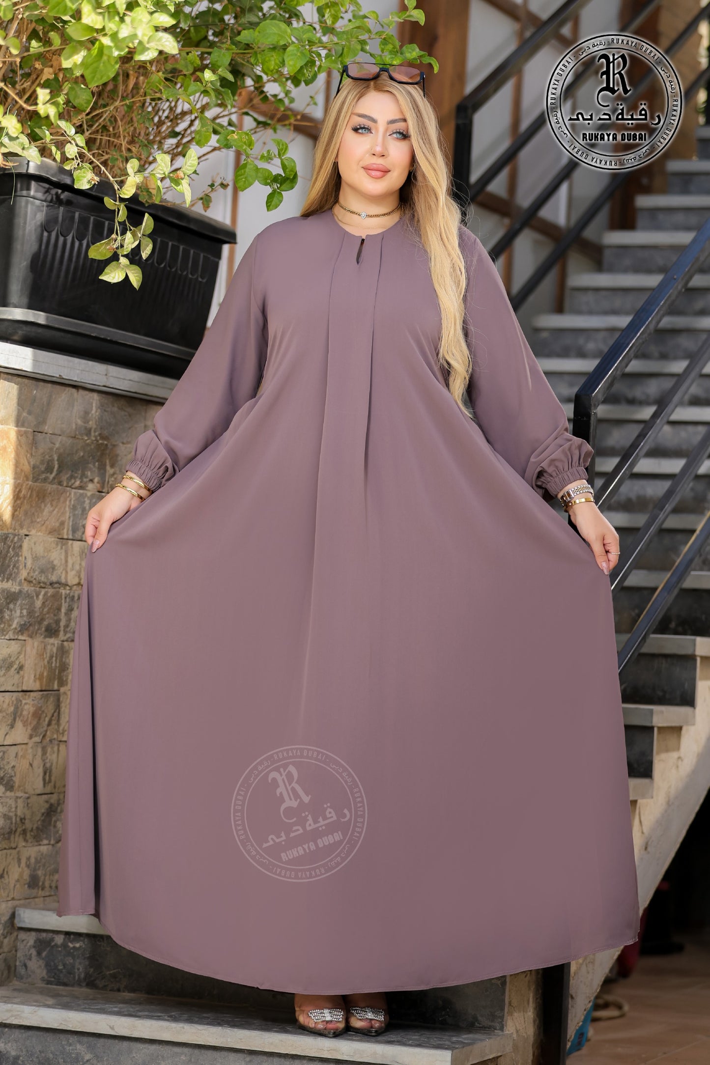 عباية كويتى ٢ جيب  كشمير